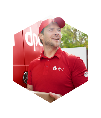 DPDgroup - Sustainability - Driver with van