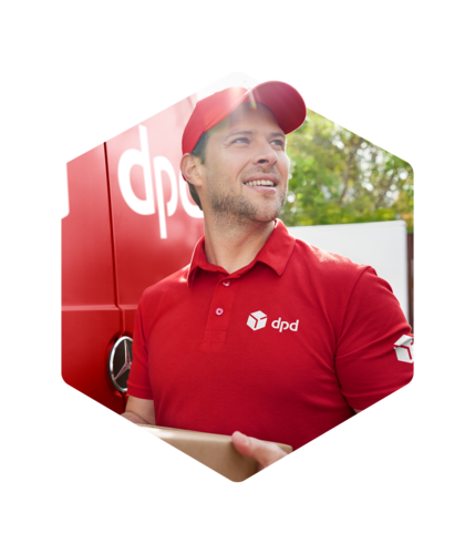 DPDgroup - Sustainability - Driver with van