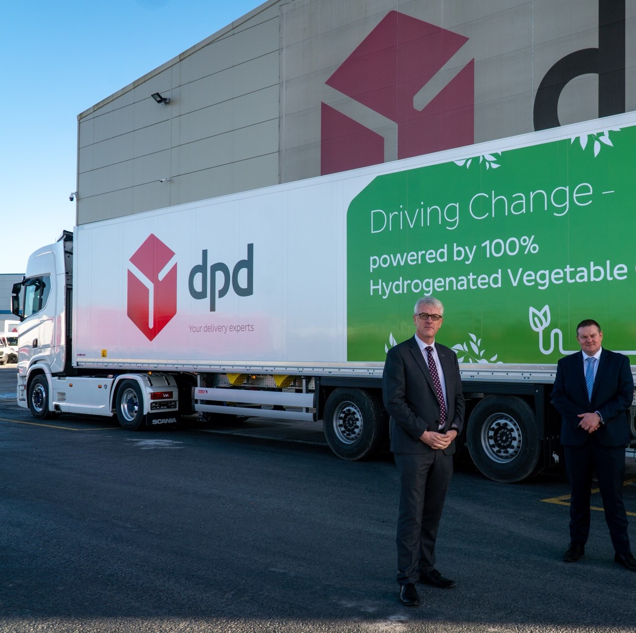 DPD Ireland switch to 100 HVO biofuel to reduce carbon emissions Geopost